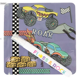 Floss & Rock Magic Water Colour-In Cards Cars