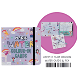 Floss & Rock Magic Colour-in Cards - Fairy Unicorn