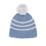 Li & Me Bastien Knit Stripe Hat (Ocean)