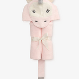 Elegant Baby Bath Wrap - Pink Unicorn