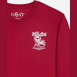Goat USA RELAX Longsleeve T-Shirt (Cranberry)