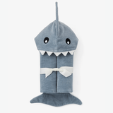 Elegant Baby Bath Wrap - Slate Baby Shark