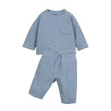 Play Up Rib T-Shirt & Flamé Trouser (Watercolor)