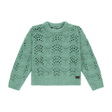 Stains & Stories Girls Pullover (Mint)