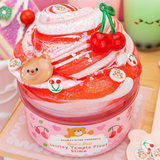 Kawaii Slime Company Bears Best Shirley Temple Float 2 in 1 Slime