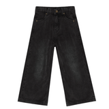 Rylee + Cru Girls Straight Leg Pant - Washed Black