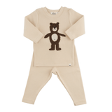Oh Baby! Shaggy Bear Baby Rib Set (Shortbread)