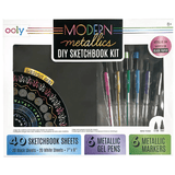 OOLY Modern Metallic DIY Sketchbook Kit