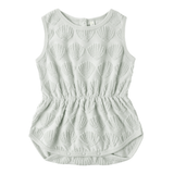 Rylee + Cru Cinch Playsuit Seashells - Seafoam