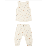Rylee + Cru Tank + Slouch Pant Set Aquatic