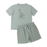 Rylee + Cru Raw Edge Tee and Sam Short (Cruising)