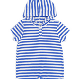 Feather 4 Arrow Finn Romper - Marina Blue