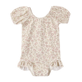 Quincy Mae Catalina One-Piece Swimsuit Dahlia (Natural)