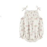 QUINCY MAE Betty Romper Garden Rose