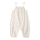 QUINCY MAE Smocked Jumpsuit Flower Field
