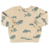 Oh Baby! Fish Spring Charlie Sweatshirt and Short Set