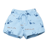 Play Up Blue Jersey Tee and "Sun is Life" Short Set