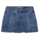 Babyface Girls Denim Skort (Medium Blue)