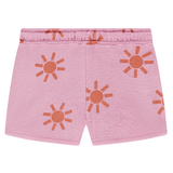 Babyface Girls Neon Pink Short Sleeve Tee + Short Set