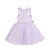 Petite Hailey Chloe Rainbow Dress (Purple)