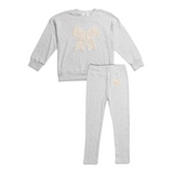 Petite Hailey Sophia Bow Sweatshirt + Legging Set