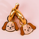 Pierced Co. Brown Dog Charms