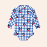 Huxbaby Cherry Raglan Swimsuit