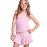 Lucky in Love Chill Play Top and Skirt (Pink)