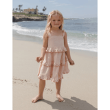 Rylee + Cru Ruffled Swing Dress (Petal Gingham)
