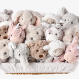 Elegant Baby Plush Soft Ring Rattle