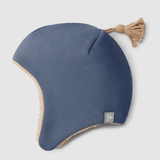 SNUG Pilot Hat with Tassel - Blue