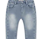 Babyface Baby Boys Denim Jogger - Grey Blue Denim
