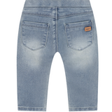 Babyface Baby Boys Denim Jogger - Grey Blue Denim