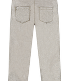 Babyface Girls Paperbag Metallic Pants - Gold
