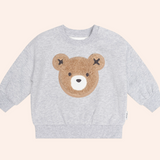 Huxbaby Furry Huxbear Sweatshirt and Pant - Grey