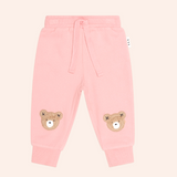 Huxbaby Furry Huxbear Sweatshirt and Pant - Vintage Pink