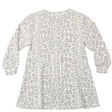 Rylee & Cru Tate Dress Blue Leopard