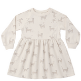 Rylee & Cru Raglan Dress Leopards