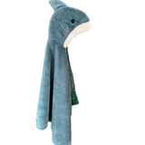 Mon Ami Seaborn Shark Hooded Blanket