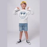 Appaman Highland Sweatshirt (Cloud Stripe)