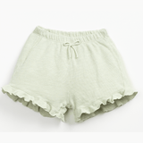 Play Up Fleece Sweater & Shorts (Lemony Green)