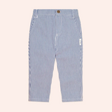 Huxbaby Furry Huxbear Longsleeve Top (Marine Blue) &amp; Classic Stripe Chino Pant