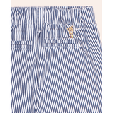 Huxbaby Furry Huxbear Longsleeve Top (Marine Blue) &amp; Classic Stripe Chino Pant