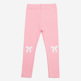 Petite Hailey Lulu Bow Sweatshirt & Legging Set (Pink)