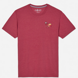 GOAT USA Dragon T- Shirt: Cardinal