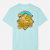 GOAT USA Banana Split T-Shirt: Ice Blue
