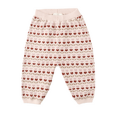 Rylee + Cru Knit Sweater & Pant Set - Ruby Hearts (Petal)