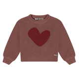 Babyface Girls Knitted Pullover Sweater (Desert Rose)