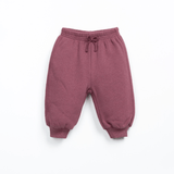 Play Up Printed Fleece Sweater & Fleece Trouser Set (Rose)