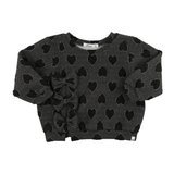 Oh Baby! Pucker Hearts Chelsea Bows Sweatshirt & Pant Set